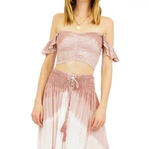 Tiare Hawaii Hollie Floral Off The Shoulder Top